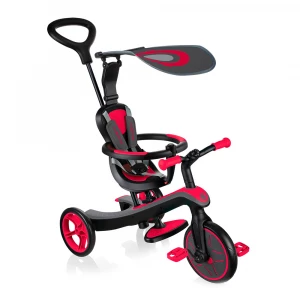 Триколісний велосипед Globber Explorer trike 4 в 1 червоний (632-102)