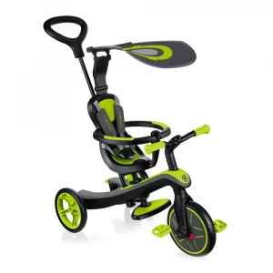 Триколісний велосипед Globber Explorer trike 4 в 1 зелений (632-106)