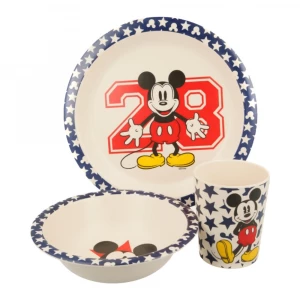 Набір посуду Stor Disney Міккі Маус бамбуковий 3 предмети ( Stor-01325)