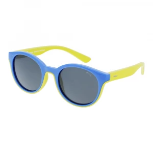 Сонцезахисні окуляри INVU Kids Блакитно-жовті панто (K2016G)