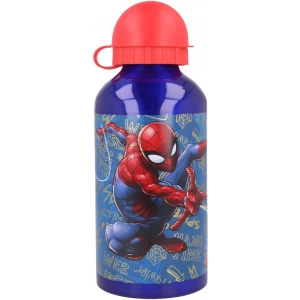 Пляшка для води Stor Spiderman Графіті алюмінієва 500 мл (Stor-37939)