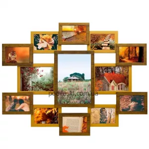 Мультирамки деревяные для дома, коллажи, фоторамки купить