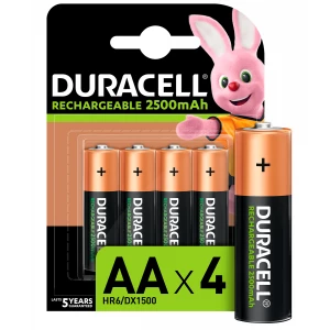 Акумулятори Duracell AA 2500 (5000394057203)